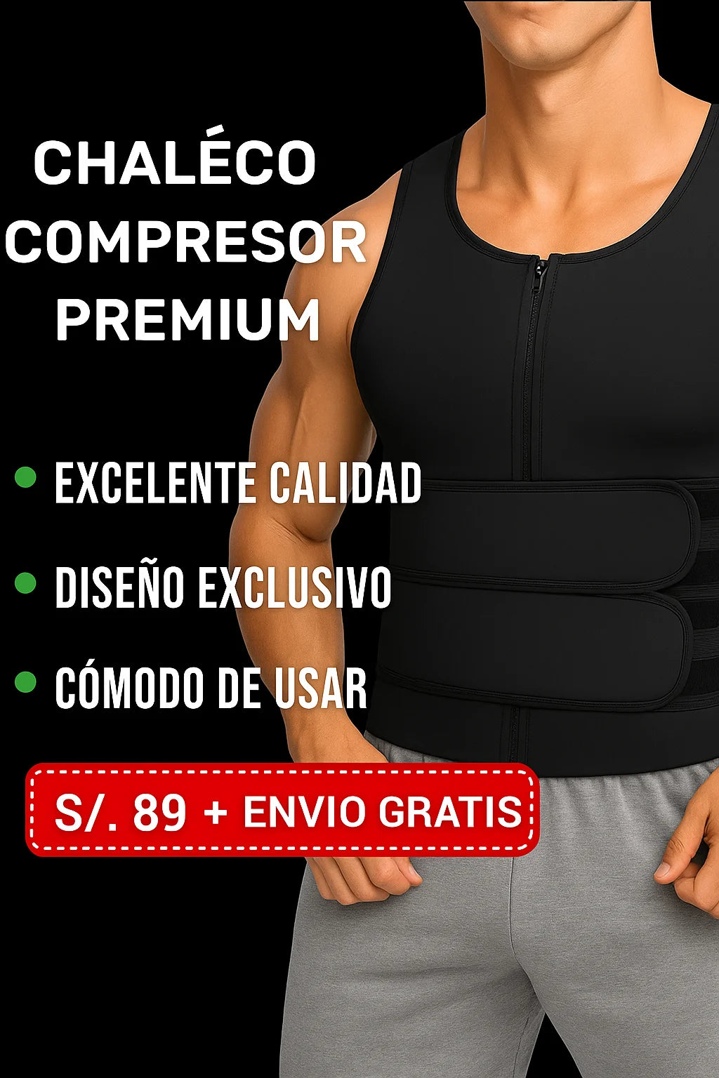 Chaleco Sauna Premium