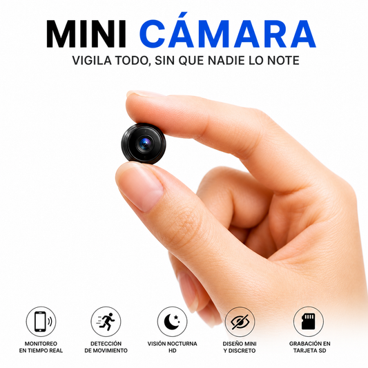 Mini Cámara Espia Con Vision Nocturna | Inalambrica Con Sensor De Movimiento
